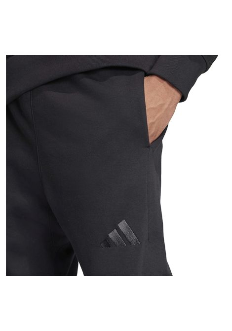 Adidas All SZN Fleece Regular Tapered Pants Black Men ADIDAS CORE | Pants | IX1246-